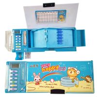 【living stationery】มัลติฟังก์ชั่กรณีดินสอ Kawaii น่ารักนักเรียนมัธยมกระเป๋าดินสอ E Scolar P Apelaria Chancery