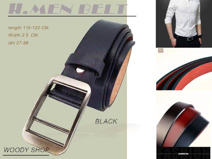 เข็มขัด-เข็มขัดหนัง-เข็มขัดผู้ชาย-หัวอัลลอยด์รไม่เป็นสนิม-m-men-belt-พร้อมส่งทันทีจากไทย