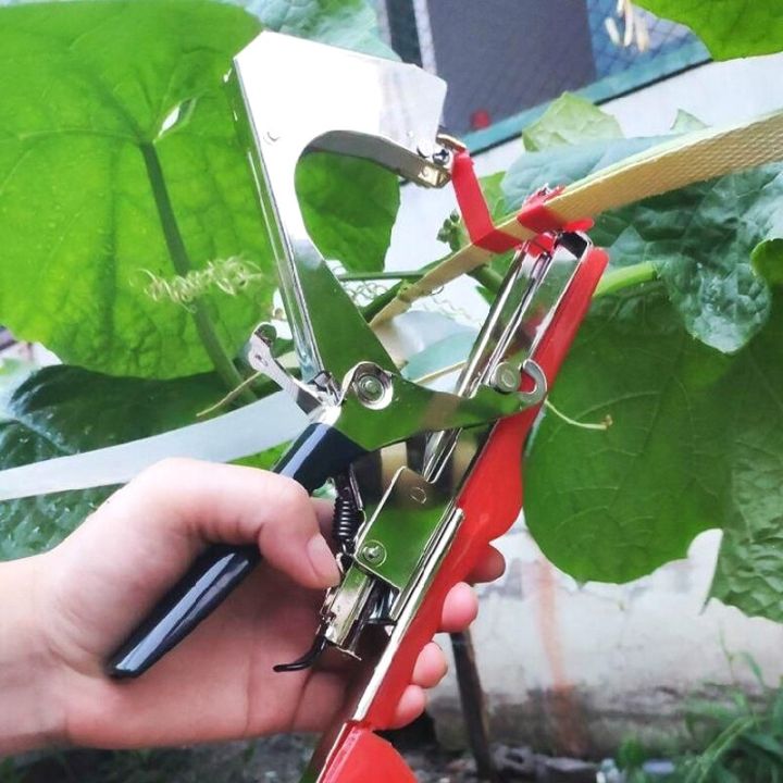 เครื่องมือเครื่องการผูกพืชเทปกิ่งก้านพืชองุ่น-เทปผักดอกไม้ผูกผูกพันด้วยมือเครื่องมือช่างเทป