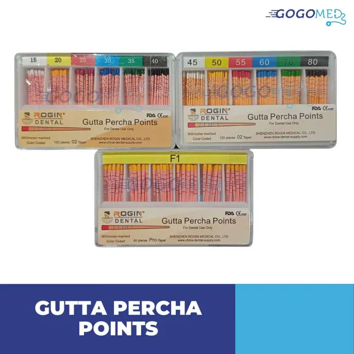 Gutta Percha Points 1540 4580 F1F3 Lazada PH