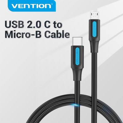 Vention Type C to Micro USB Cable Fast USB Type-C Adapter for Samsung Huawei Xiaomi MacBook Pro OTG Mobile Phone Micro USB Cable
