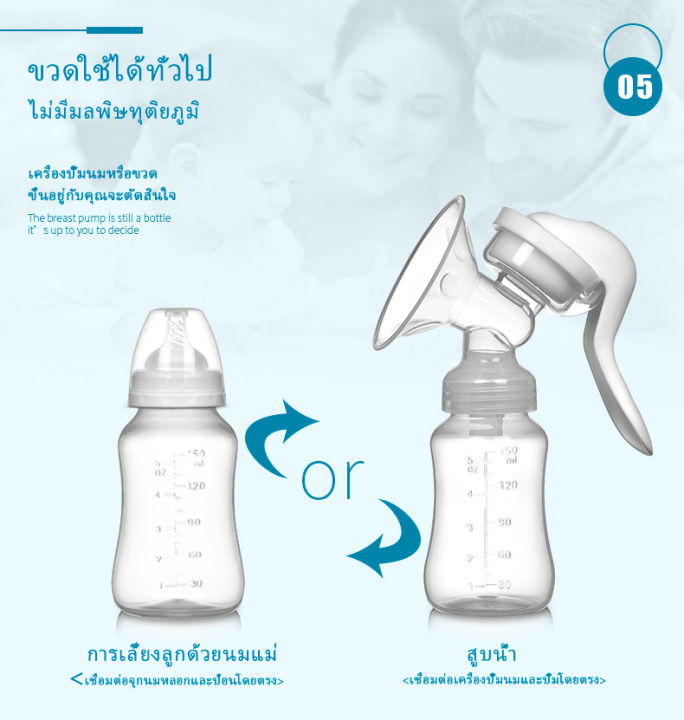 เครื่องปั้มนม-manual-massage-breast-pump-เครื่องปั้มนม-แบบโยก-ชุดปั้มนม-แบบโยก-นวดง่าย-สบายมือ-manual-breast-pump-my10