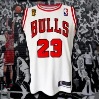 เสื้อบาส เสื้อบาสเกตบอล Basketball NBA Chicago Bulls เสื้อ ชิคาโก้ บูลส์ #BK0014 รุ่น Special Micael Jordan 21-22