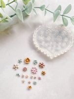 hot！【DT】 Mould  / Polymer Clay Earring Making Tools/ Moulds/ Floral/   Flowe