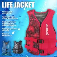 For Adult Children Life Jacket Water Sport Buoyancy Jacket Life Vest Swimming Boating Driving Vest Life Vest Buoyancy Suit  Life Jackets