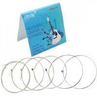 IRIN A104 Silver Plated Music Instrument Strings สำหรับกีตาร์อะคูสติก0.010-0.047นิ้ว