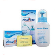 Bình Rửa Xoang Mũi Nasal Rinse + Tặng 10 Gói Muối Rửa Mũi