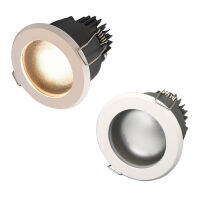 Embedded LED Anti-Fog Waterproof Ip65 Cob Ceiling 12W AC85-265V Warm White Bathroom Kitchen Ho Shower Room LED Downlight