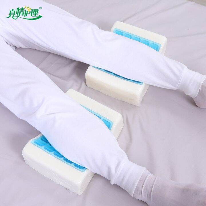 Medyeye Gel knee wedge pillow multiple postures for patients leg or arm