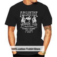 Absinthe T Shirt Paris France Drinking Club Tee French Bar Vintage Fairy Vincent Van Gogh Scream Beer Alcohol Tees