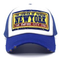 NEW YORK 1788 mesh baseball caps for men and women streetwear style Vintage Breathable hysteresis cap casual sports sun visor hat 【JULY]