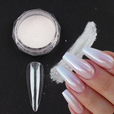 【CW】 1 Glitter Mirror Rubbing on Nails Pigment Dust with JIE01