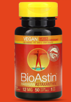 Nutrex Hawaii, BioAstin, 12 mg, 50 Vegan Soft Gels