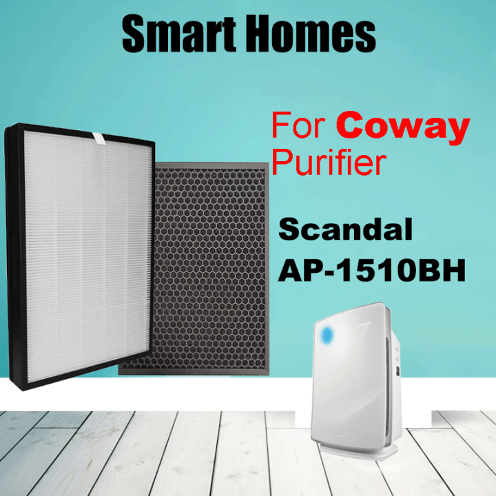 HEPA Filter Activated Charcoal Filter for Coway Air Purifier AP1503CH