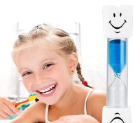 Creative Smiling Face Hourglass Sand Clock For Cooking Brushing Teeth 3 Minutes Sands Timer Sandglass For Children Kids Gift