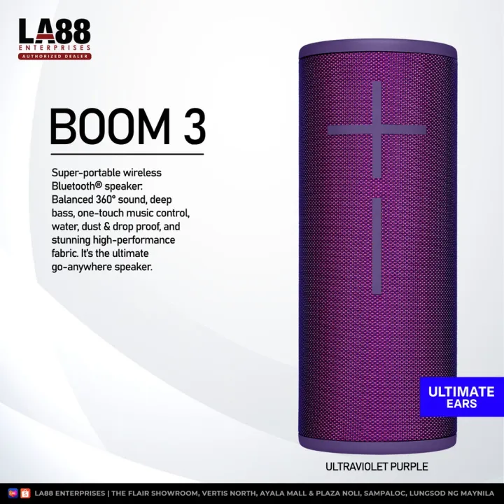 Boom 3 (Ultimate Ears) Lazada PH