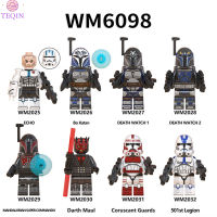 TEQIN ของเล่น Wm6098บล็อกตัวต่อ Echo Darth Maul,ซีรี่ย์ภาพยนตร์ทีวีตัวต่อของเล่นขนาดเล็กสำหรับพัดลมสำหรับเด็กๆ