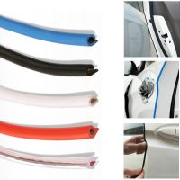 5M Rubber Car Side Door Moldings Adhesive Scratch Protector Strips For Citroen C3 C5 C4 Grand Picasso Mini Cooper R56 R50 R53