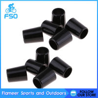 Flameer 10 Pack 370 Black Golf Ferrulesสิ้นสุดสำหรับเตารีดไม้เพลาอุปกรณ์เสริมสโมสร