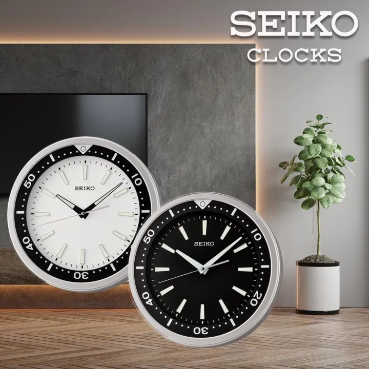 Seiko Wall Clock - Seiko 14 inch 3D Index with LumiBrite® 