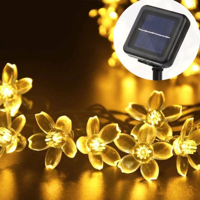 LED Solar Small Bee Light String Outdoor Water Proof Lamp Lawn Garden Decoration Flashing Light