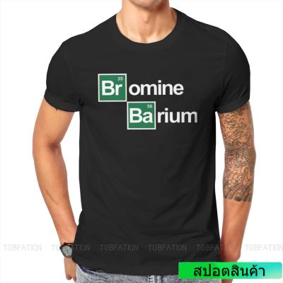 เสื้อยืด พิมพ์ลาย Breaking Bad Walter White Chemistry Teacher TV Series สําหรับผู้ชาย  94TF