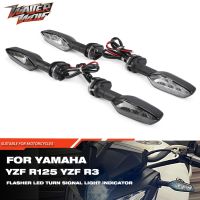 ☬☼ไฟสัญญาณไฟเลี้ยวรถจักรยานยนต์ LED สำหรับ R125ยามาฮ่า YZF R25 R6 R3 R1 R15 FZ25 FZ6 FZ1 FZ8 N/s FZ 09 10 03 07ไฟแสดงสถานะ