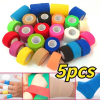 5PCS Cohesive Bandage Self Adhesive Elastic Breathable Wrap Tape