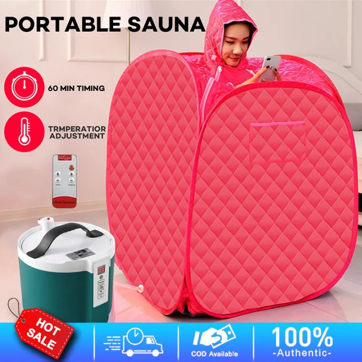 Household steam sauna tent portable folding sauna sweat box steam bath weight loss detox beauty