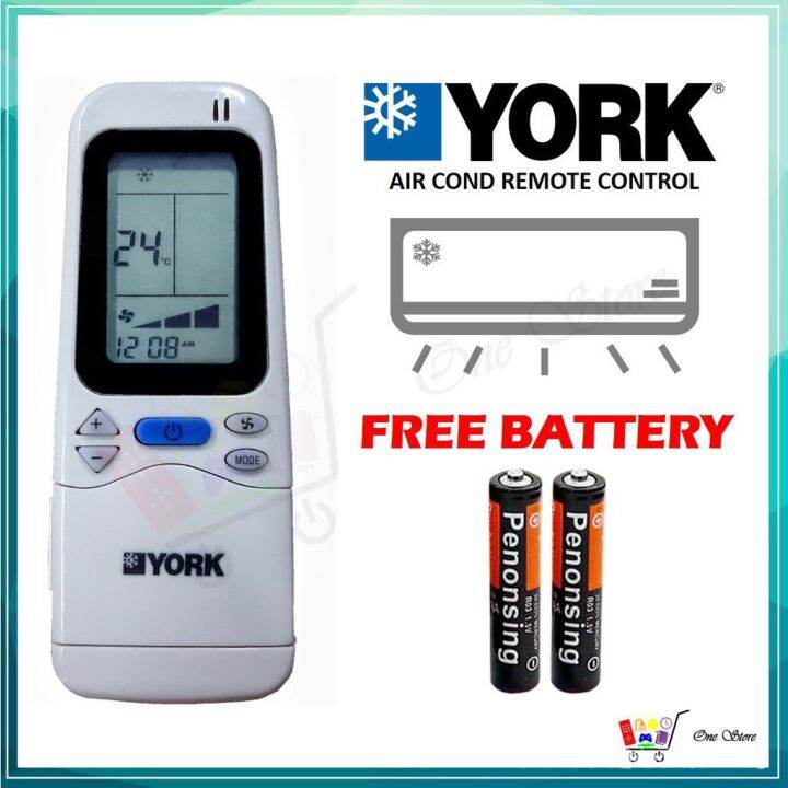 York yk03 air conditioner remote control Lazada