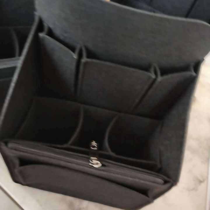 2pcs-make-up-organizer-felt-insert-bag-portable-cosmetic-bags-for-handbag-travel-inner-purse