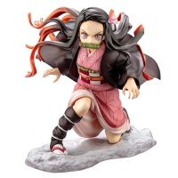 Kimetsu no Yaiba Nezuko Tanjirou Figure Zenitsu PVC Action Figure Anime Demon Slayer Figurine Toys [18 cm.]