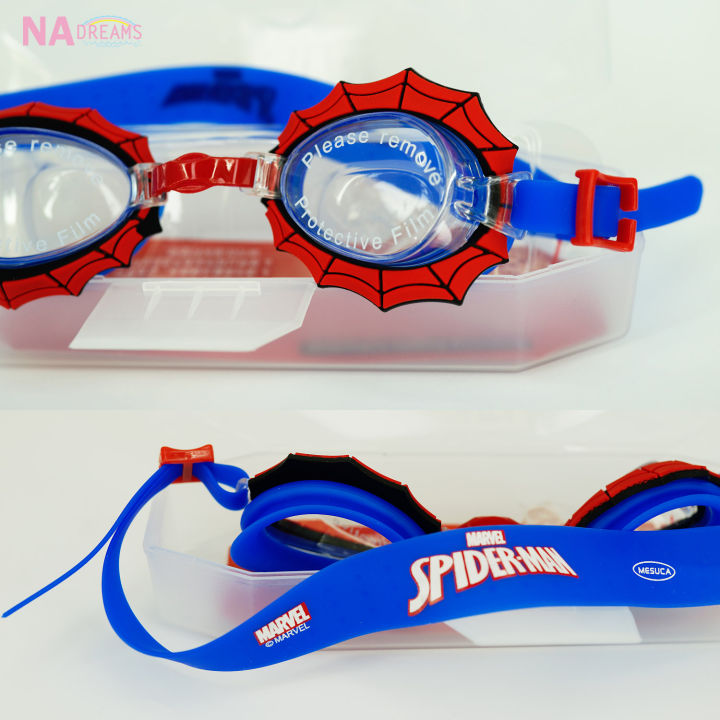 แว่นตาว่ายน้ำเด็ก-แว่นตาว่ายน้ำลายการ์ตูน-โฟรสเซ่น-เจ้าหญิง-สไปเดอร์แมน-และอื่นๆ-ลิขสิทธิ์แท้-swimming-goggles-แว่นตาว่ายน้ำ