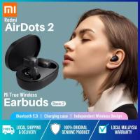 Xiaomi Redmi Earbuds Basic/ Airdots S / Airdots หูฟังบลูทูธ TWS Mi True Wireless Bluetooth Earphone บลูทู ธ หูฟังสเตอริโอบลูทู ธ 5.0 เบสหูฟังกับไมค์แฮนด์ฟรี VIVO Samsung huawei