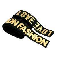 ﹊ Fashion letters high quality durable pants skirt belt sewing clothing accessories elastic band rubber Color belt