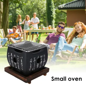 Japanese Charcoal Grill Aluminum Alloy Oven Small Oven Korean Cast