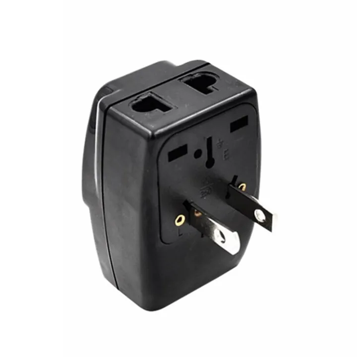 JORINDO extended 3 outlet socket splitter USA AC Power Plug Home Travel