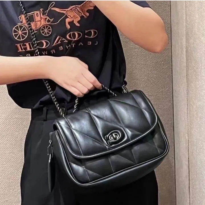 Guaranteed Authentic Coach Pillow Madison Shoulder Bag With Quilting