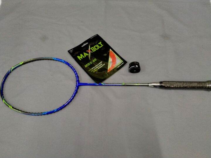 Raket Badminton Bulutangkis Max Bolt Assassin Original Bonus Senar