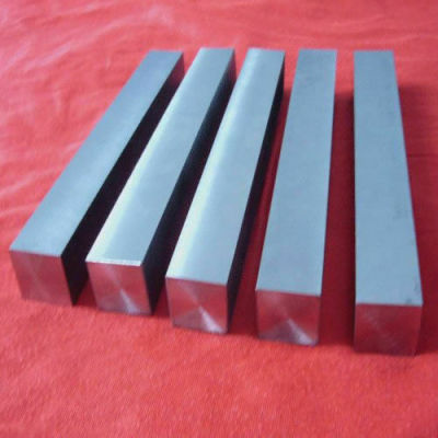 Grade 2 Titanium Square Rod High Intensity Purity TA2 Ti Bar L:25cm/50cm