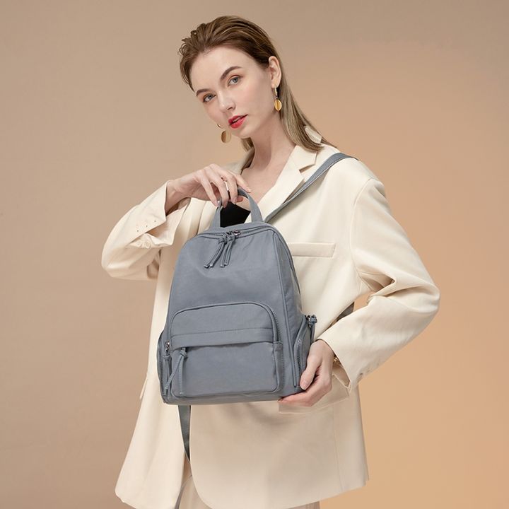 กระเป๋า-gratis-ongkir-สำหรับผู้หญิงกระเป๋าเป้สะพายหลังสำหรับเดินทางธุรกิจความจุขนาดใหญ่ใหม่