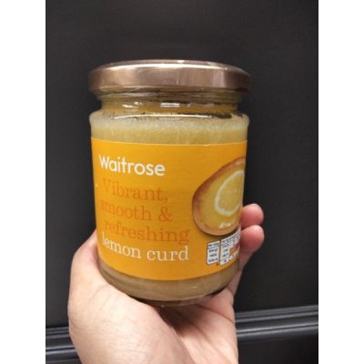 🔷New Arrival🔷 Waitrose Vibrant Smooth & Refreshing Lemon Curd แยมเลมอน  เวทโทรส 325กรัม 🔷🔷