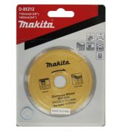 Makita  Diamond  Wheel cutting 100 MM (4")  for wet only  part no. D-05212 ใบเพชรตัดหิน ตัดคอนกรีต ชนิด ตัดเปียก ขนาด 4 นิ้ว รู 20 มิล  สีทอง ยี่ห้อ  มากีต้า