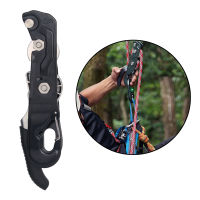 Rock Climbing Descender Clamp Grab Carabiner Mountaineering