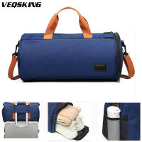 Unisex Dry Wet Depart Gym Bag,Yoga Fitness Shoulder Bag,Ultralight Travel Shoes Bag,The Large Capacity Bag With Shoe Compartment