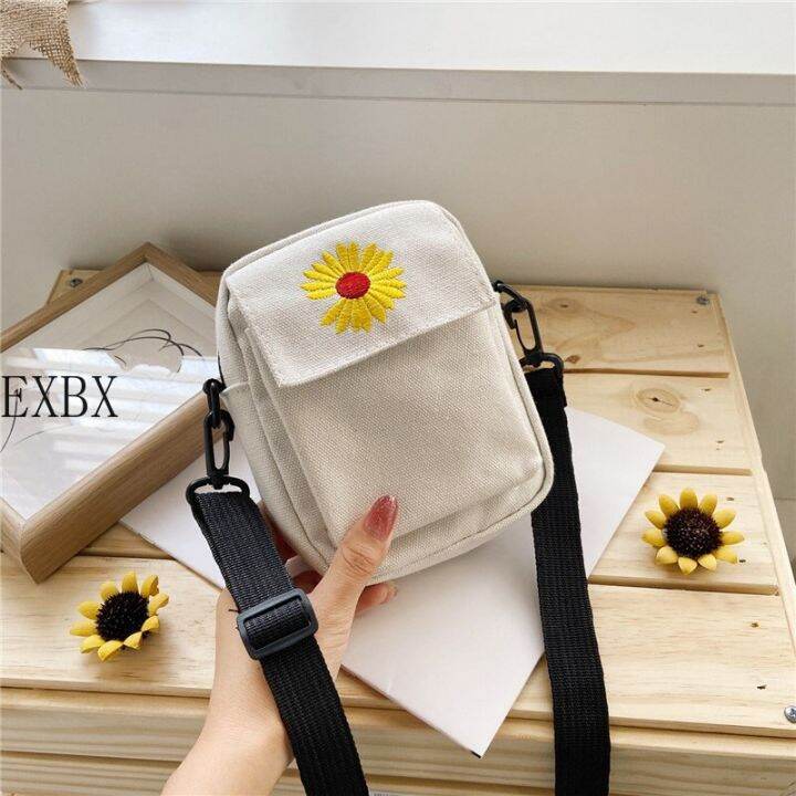 casual-small-daisy-canvas-women-bag-female-student-girl-shoulder-bag-handbag-zipper-cross-body-bag-solid-color-messenger-bag-cross-body-shoulder-bags