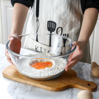 Transparent Glass Salad Bowl Large Instant Noodle Bowl Creative Bowl Microwave Home and Noodle Bowl Soup Bowl Rice Bowl