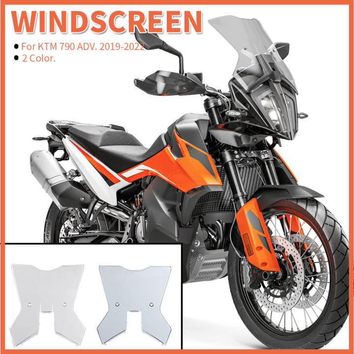 Ultrasupplier Motorcycle Windshield Windscreen Accessories For KTM 790 Adventure 2019 2021 2022 | Lazada PH