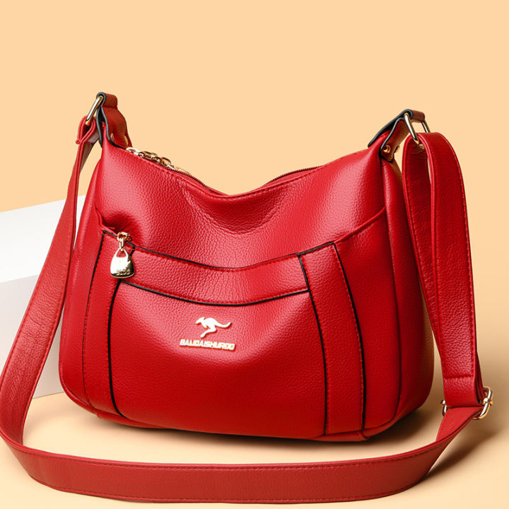 กระเป๋ากระเป๋าถือใหม่-2023-กระเป๋าสะพายข้างสตรีทสตรีทอินเทรนด์กระเป๋าสะพายข้างผู้หญิงแบบพกพาสำหรับคุณแม่-ขายส่ง