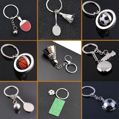 Badminton Pong Chain Metal Football Men Pendents Fans Souvenir Gifts